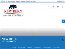 Tablet Screenshot of newbern-nc.org